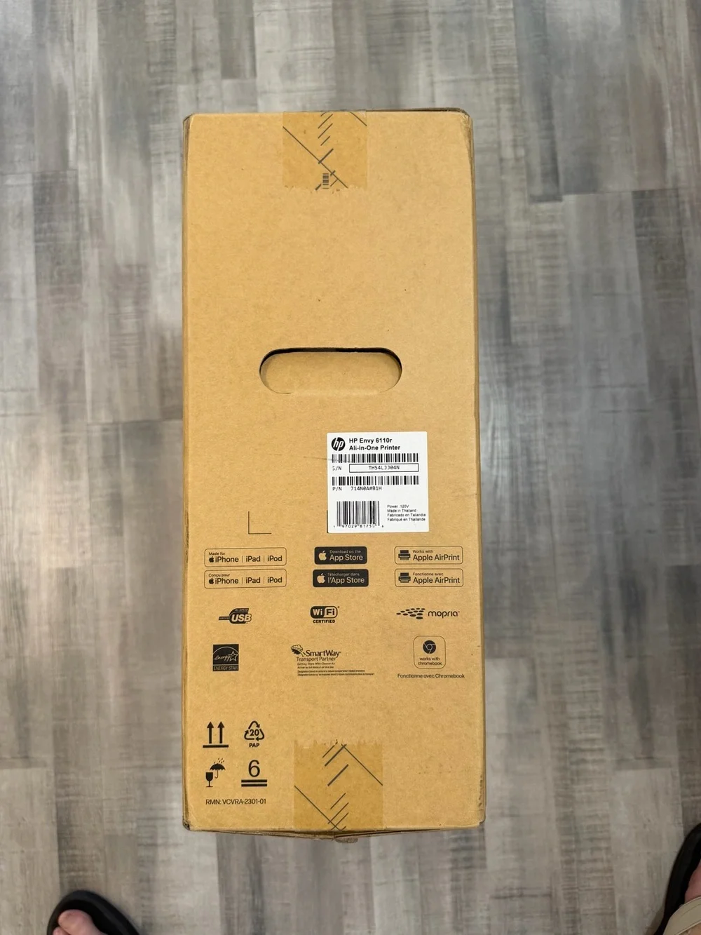 HP Envy 6110r All-in-One Wireless Color Inkjet Printer 714N0A New Sealed